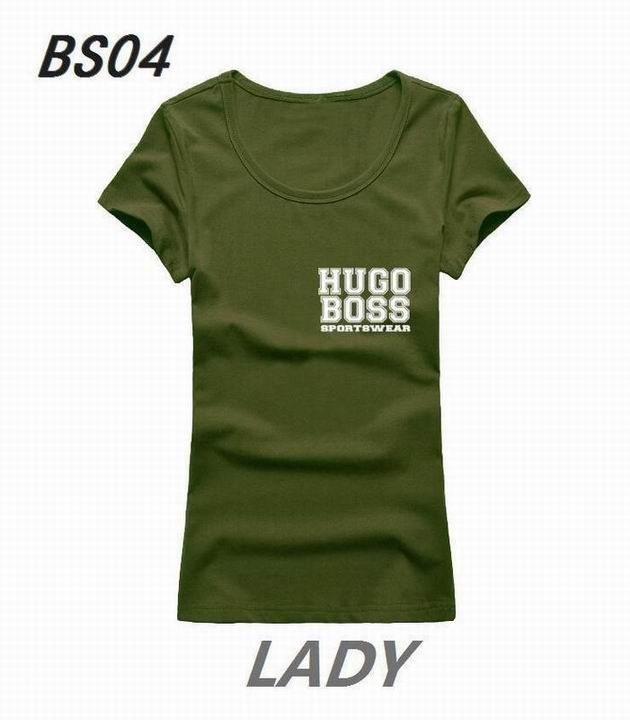 BOSS short round collar T woman S-XL-066